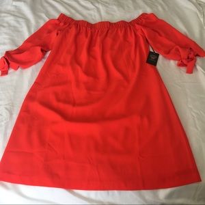 Vince Camuto Off-The-Shoulder Dress